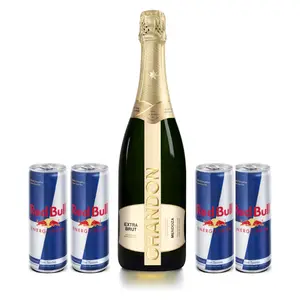 Chandon Extra Brut 750 Ml + 4 Red Bull 250Ml