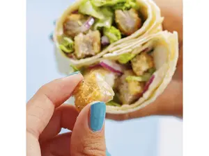 Wrap de tonkatsu
