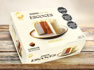 Bombón nevado escoces blanco