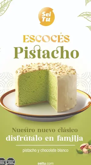 Bombón Escoses De Pistacho