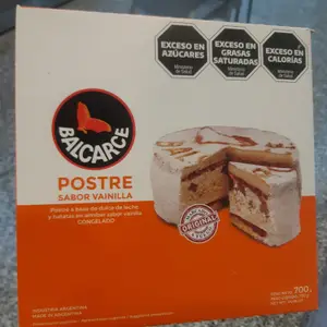 Postre Balcarce Vainilla
