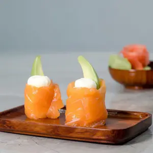 Geishas de salmon ahum por 5
