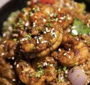 Wok de langostino