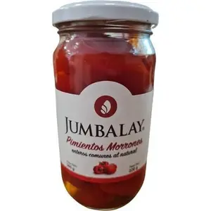 Pimientos Morrones Jumbalay Enteros 360 Gr
