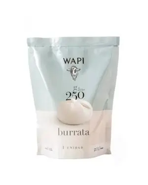 Queso Wapi Mozzarella Burrata Paquete 250 g