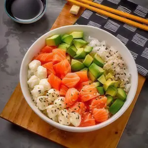 Poke salmón - grande