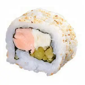 Salmón crispy (10 piezas)