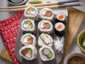 Sushi surtido (10 piezas)