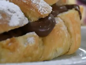 Croissant de nutella