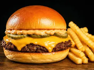 Cheeseburger simple