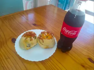 2 Bollos De Verdura Más Gaseosa 500ml