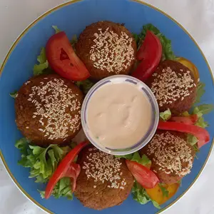 Falafel al plato