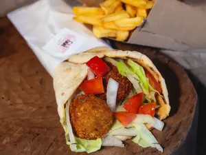 Shawarma de falafel