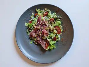 Blue salad