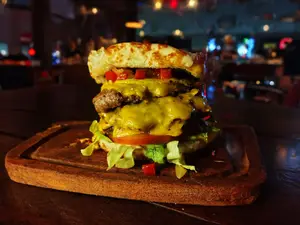 Hamburguesa Doble Mexican tex