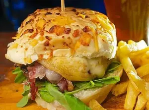 Hamburguesa Doble Provolone