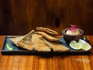 Tapeo de milanesas de seitan