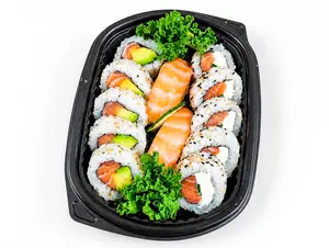 12 piezas de salmón