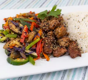 Cerdo teriyaki