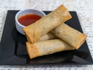 Harumakis de carne