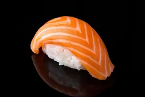 Niguiris de salmón x3