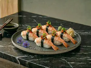Ebi nigiri x6