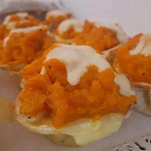 Canastita De Calabaza Y Muzza