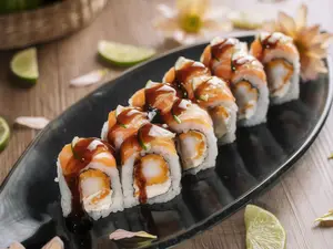 Roll teriyaki (10 piezas)