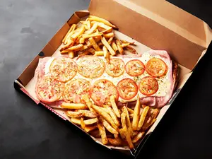 Milanesa napolitana 1/2