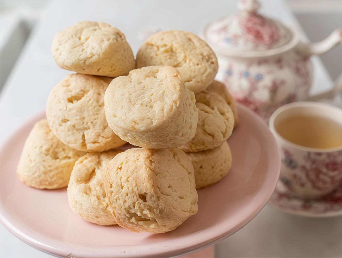 Scones y alfajores