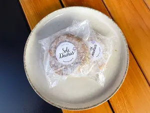 Alfajor de nuez sin tacc