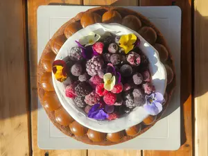 Marquise Con Frutos Rojos