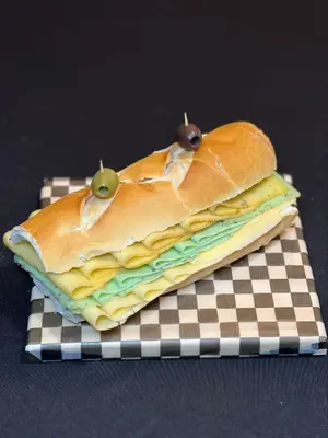 Sandwich veg. triple queso
