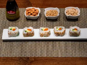 Vegetariano roll 12 Unidades