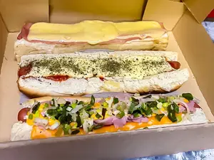 Box de panchos x3