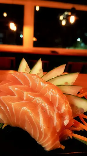 Sashimi salmón 1 unidad