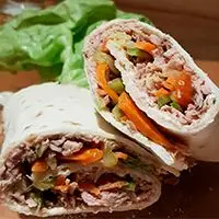 Wrap de atún
