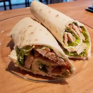 Wrap de pollo grillé