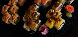 Rolls combinados vegetariano