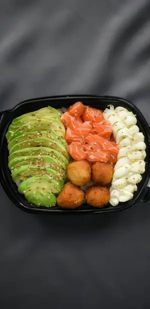 Ensalada de sushi duo