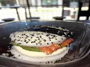 Salmón burger