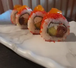 Red tomato roll