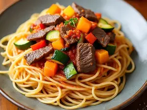 Wok de lomo