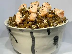 Yakimeshi Salmon