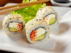 Ninjin roll por (8 unidades)