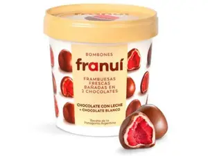 Franui choco c/leche & blanco