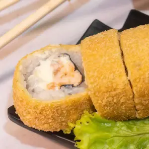 Grill fried roll