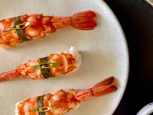 Nigiri de langostino