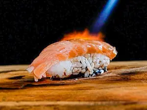 Nigiri flameado