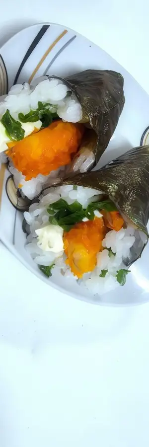 Temaki de langostino (2 unidades)